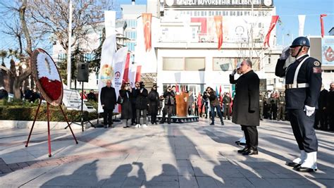 Atatürk’ün Denizli’ye gelişinin 93. yıldönümü anıldı